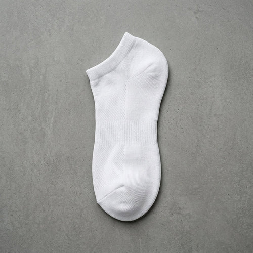 Calcetines deportivos blancos El buen Tin de tejido grueso y absorbente para caballero