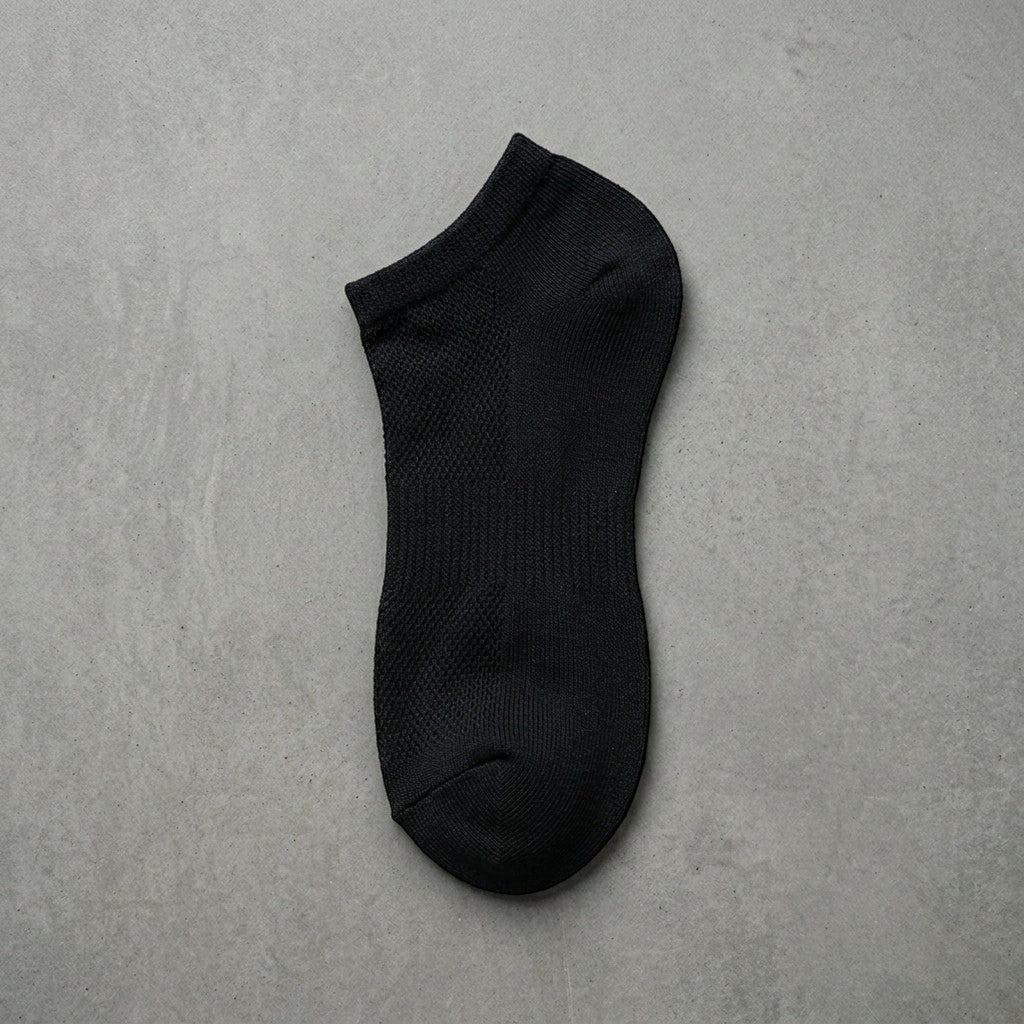 Calcetines deportivos negros El buen Tin de tejido grueso y absorbente para entrenamiento